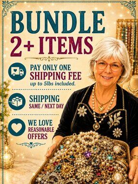 Bundle 2 or more Items and only pay one shipping!